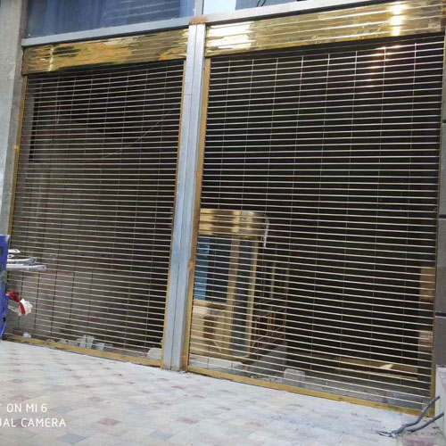 電動(dòng)抗風(fēng)卷閘門(mén)